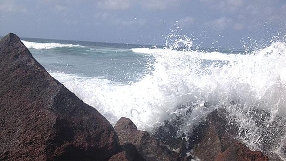 Naturschauspiel auf Lanzarote el Golfo